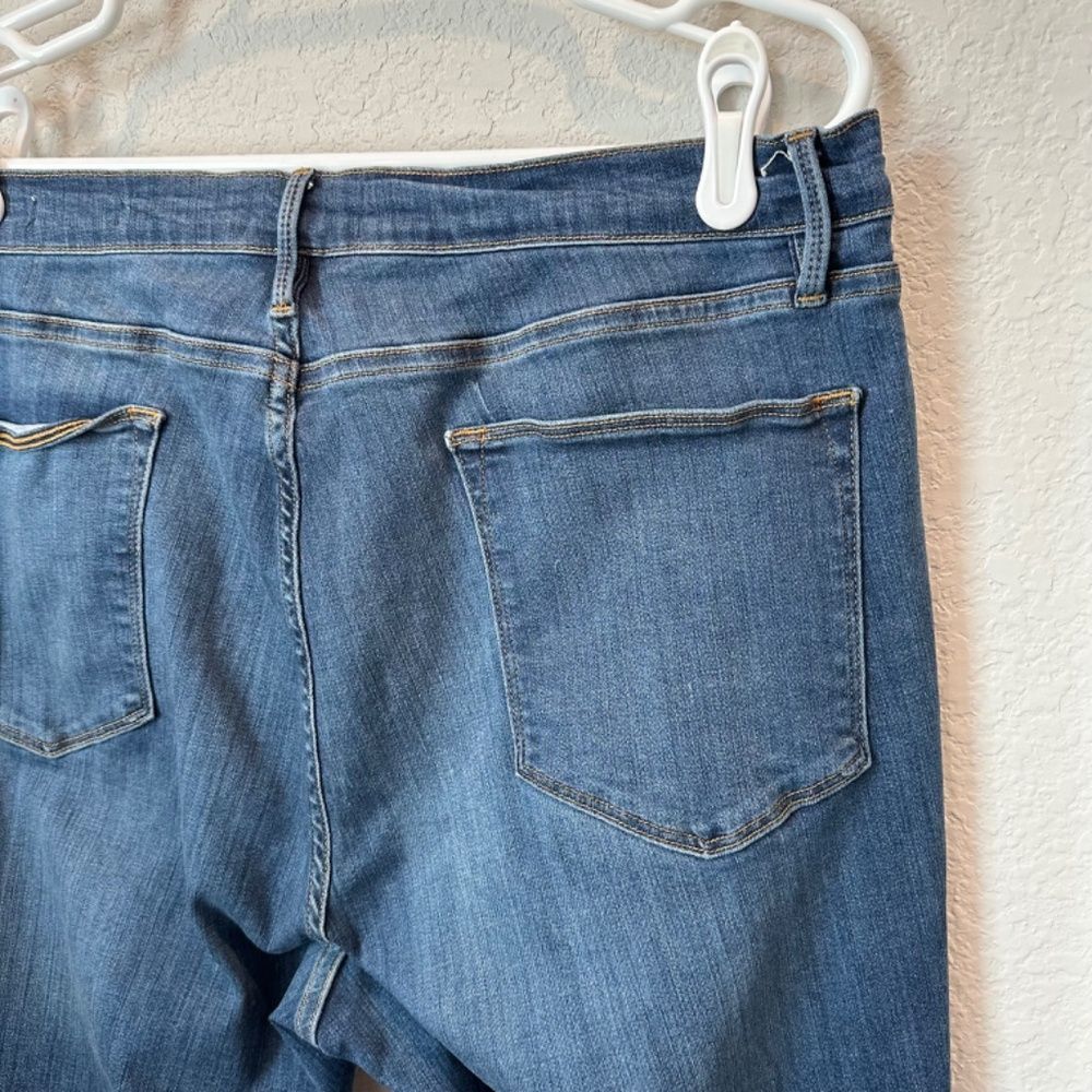 Frame Denim Le High Skinny Crop High Rise Stretchy Jeans - Size 32 - EUC - Picture 6 of 7
